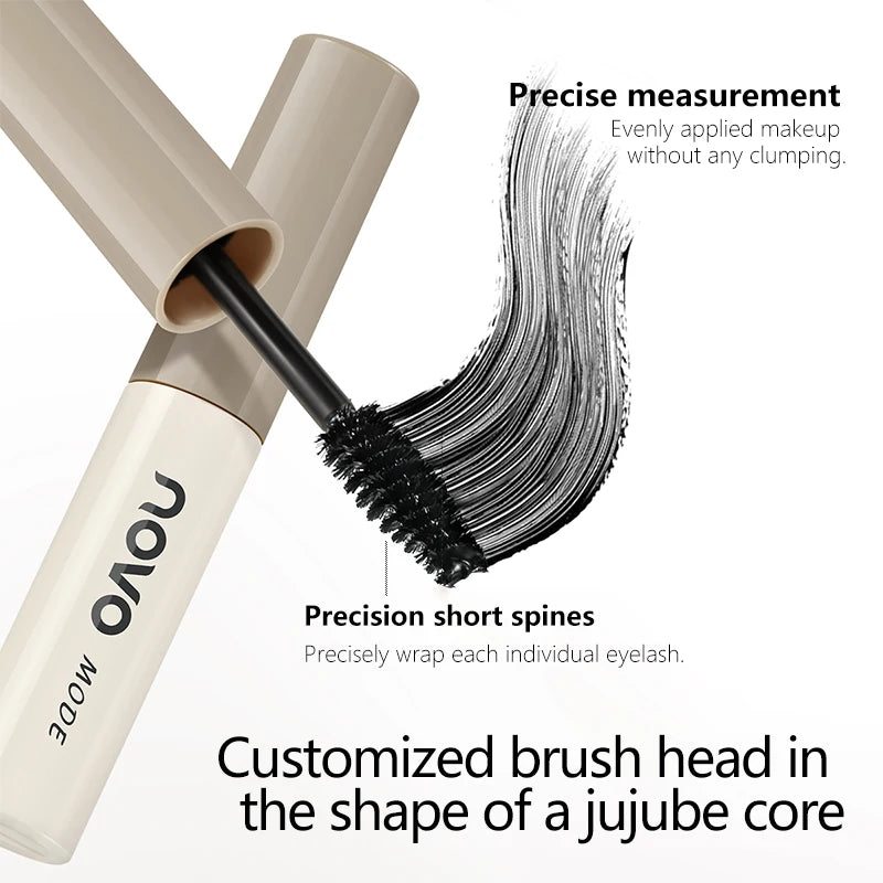 Black Mascara, Waterproof & Long-Lasting, Volumizing and Curling, Suitable for Mascara Base and Everyday Look