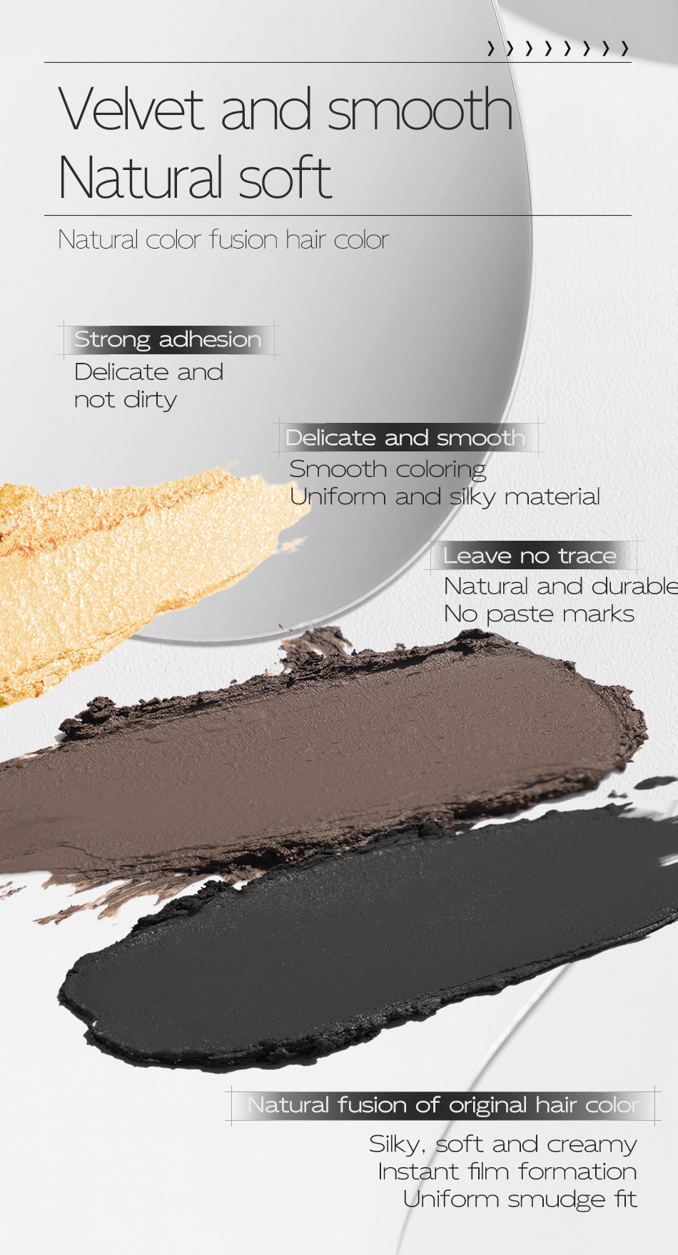Waterproof Hairline Concealer Stick - Instantly Conceal Roots and Shadows for a Natural-looking Makeup Look Shadow Powder Stick