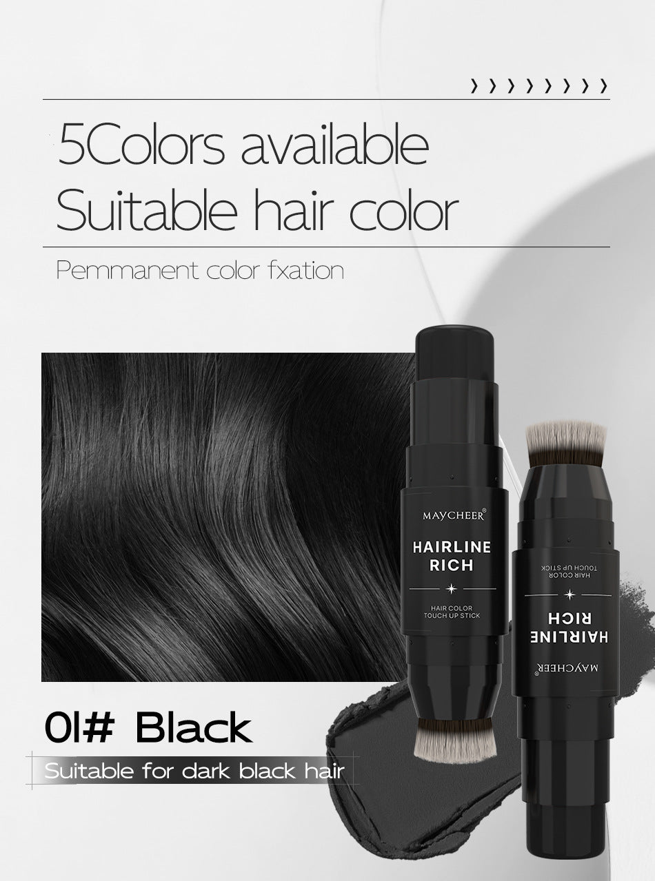 Waterproof Hairline Concealer Stick - Instantly Conceal Roots and Shadows for a Natural-looking Makeup Look Shadow Powder Stick