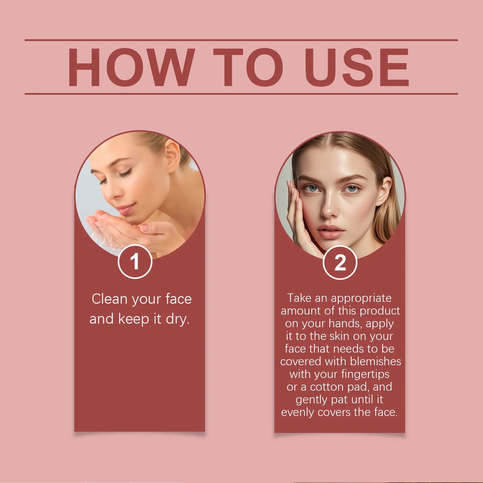 Concealer BB Cream Brightening Moisturizing Skin Oil Control Long-Lasting Makeup Full Coverage Natural Gentle Face Foundation