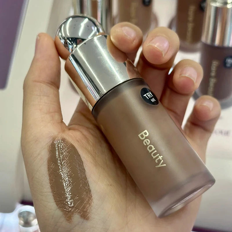 New Bronze Liquid Blush Lipstick Eyes Luminizer Highlight Cheek Blusher Waterproof Face Contour Shadow Lip Gloss Plump Makeup