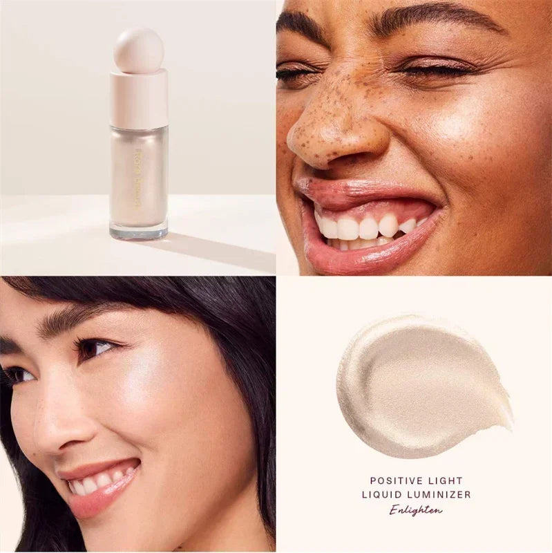 New Bronze Liquid Blush Lipstick Eyes Luminizer Highlight Cheek Blusher Waterproof Face Contour Shadow Lip Gloss Plump Makeup
