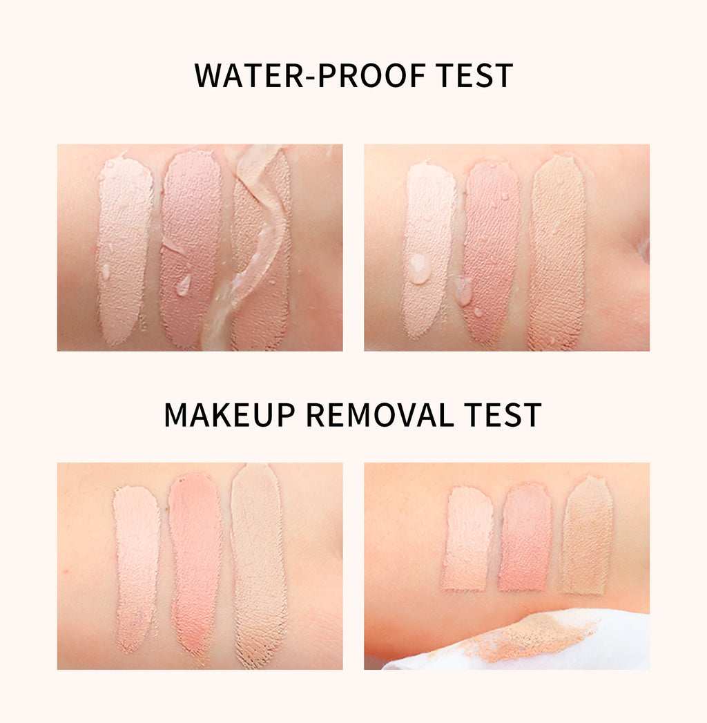 Full Coverage Concealer-waterproof,for Covers Skin Blemishes and Wrinkles and Tattoos,Regulates Skin Tone,Face Concealer Makeup