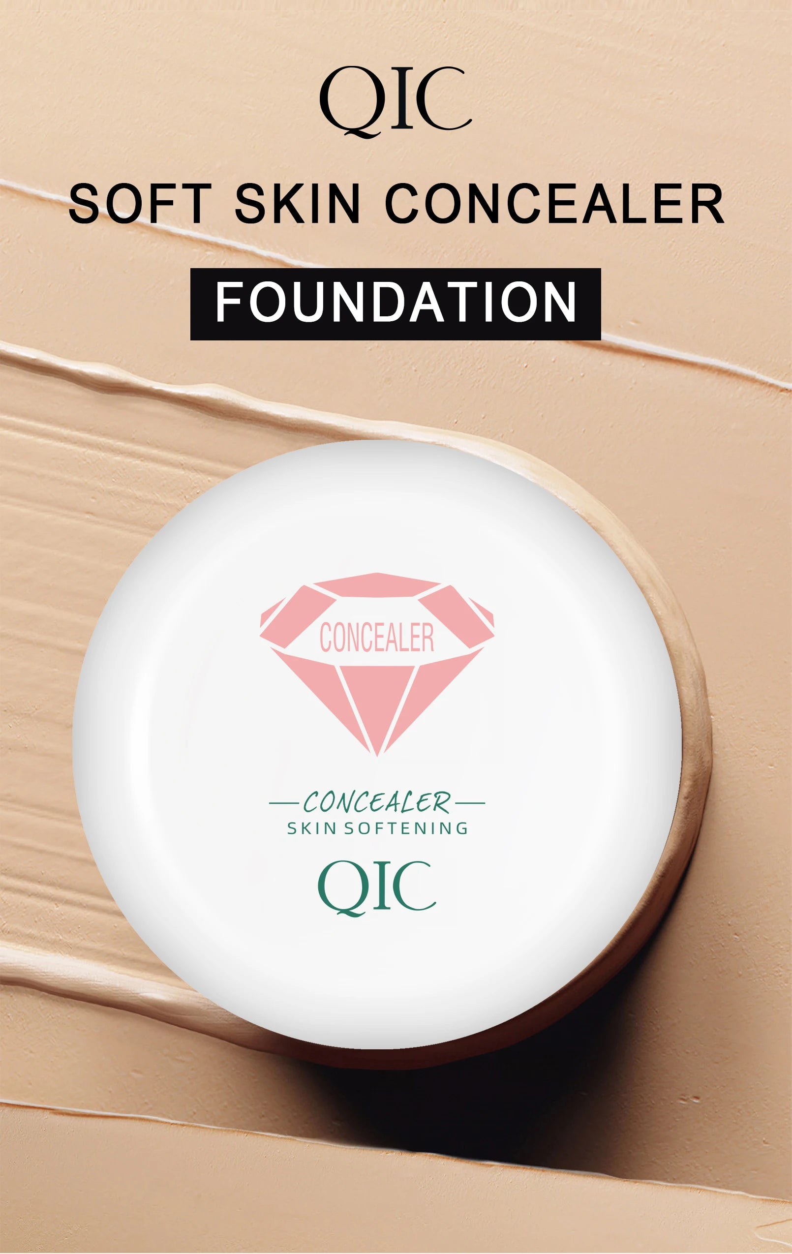 Full Coverage Concealer-waterproof,for Covers Skin Blemishes and Wrinkles and Tattoos,Regulates Skin Tone,Face Concealer Makeup