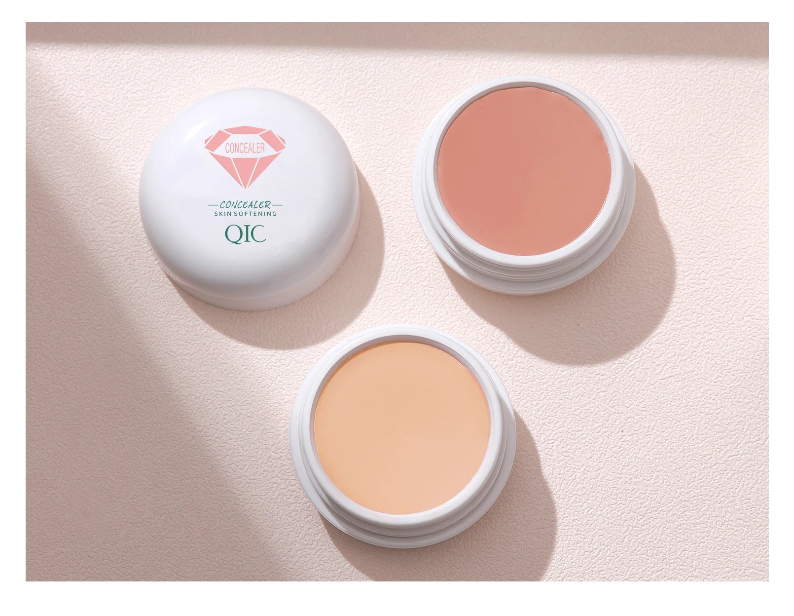 Full Coverage Concealer-waterproof,for Covers Skin Blemishes and Wrinkles and Tattoos,Regulates Skin Tone,Face Concealer Makeup