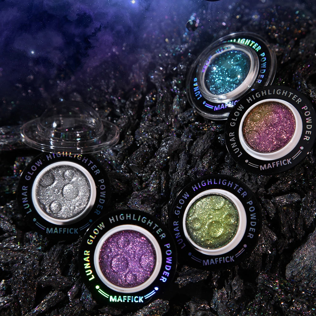 CHARMACY New 5 Multichrome Single Eye Shadow High Pigment Long Lasting Duo Chrome Eyeshadow Glitter Makeup For Eyes